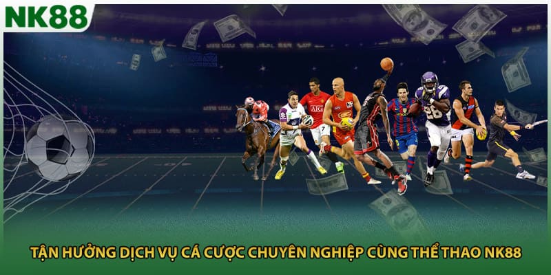 Tận hưởng dịch vụ cá cược chuyên nghiệp cùng thể thao NK88